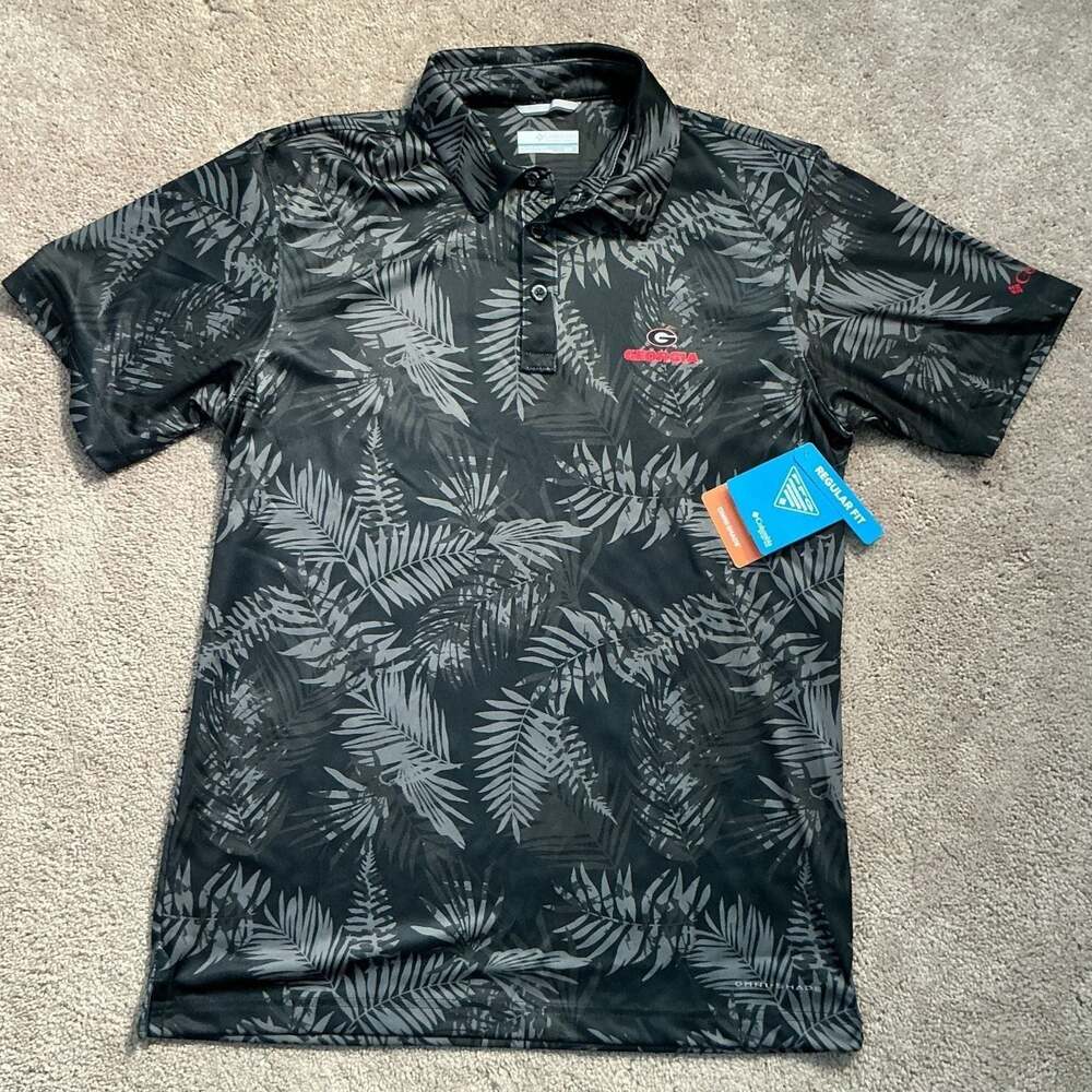Columbia University of Georgia UGA Polo Shirt, Men's Small, NWT